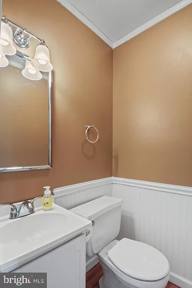 First floor 1/2 bath - 1 Dogwood Ln