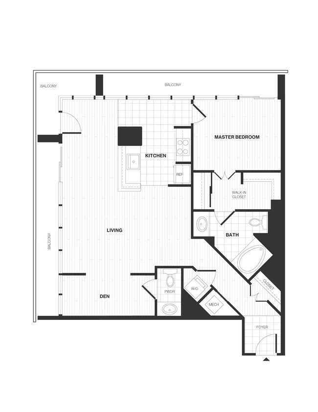 Floorplan - 565 Penn Residences