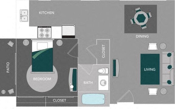 Floorplan - Oak Grove - 450 28th St.