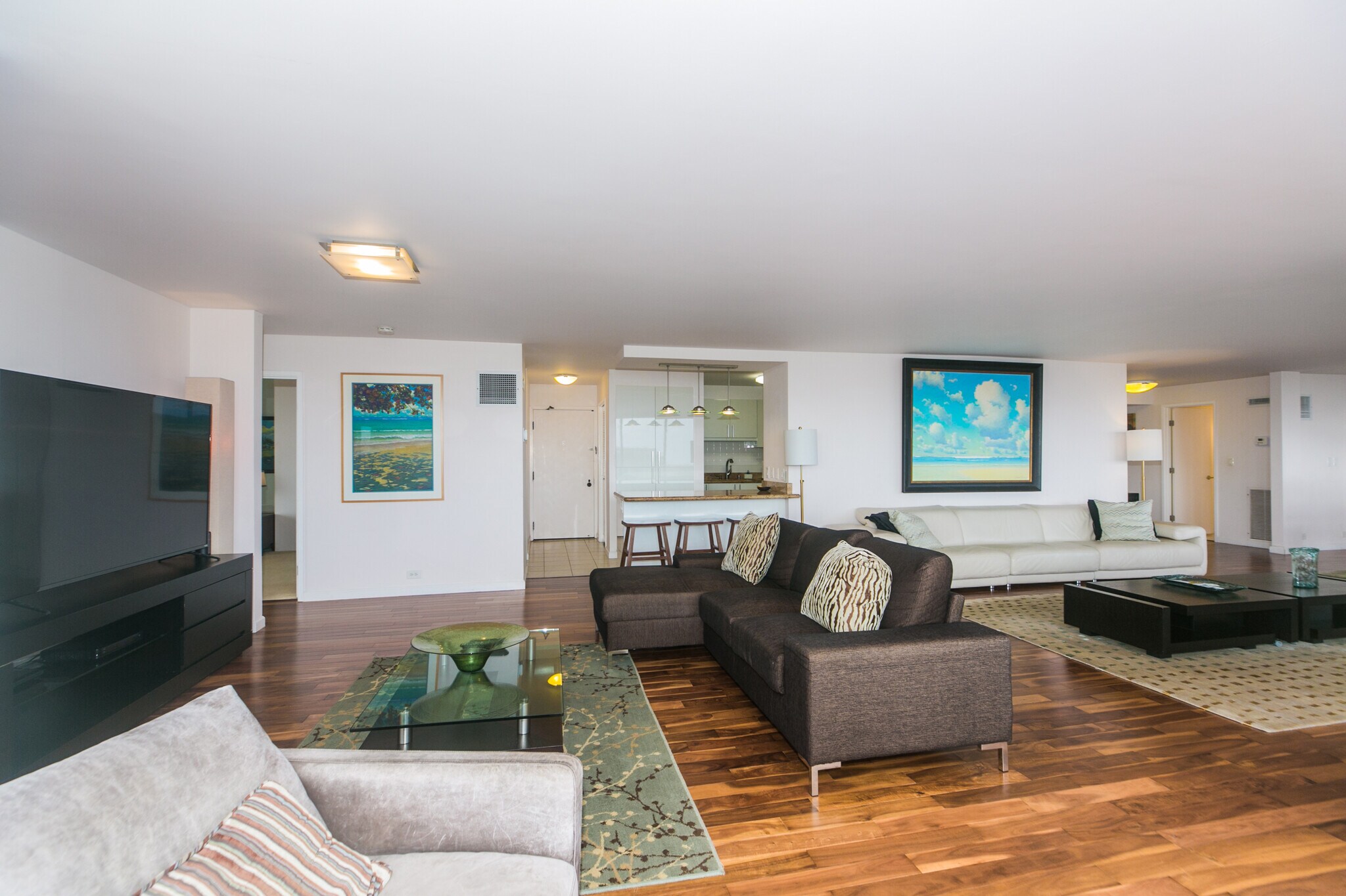 Comfortable couch for lounging - 1910 Ala Moana Blvd