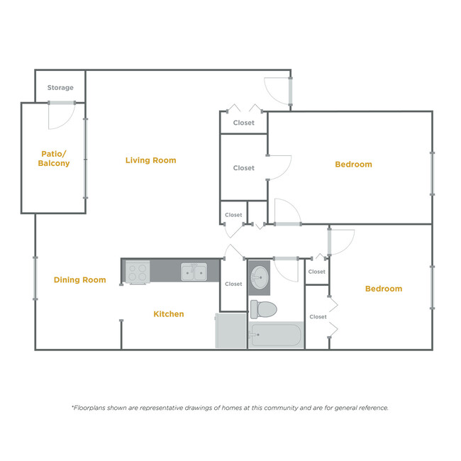 Floorplan - The Legacy at Druid Hills