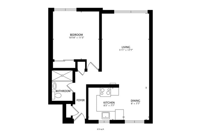 Floorplan - 1844 7th Avenue