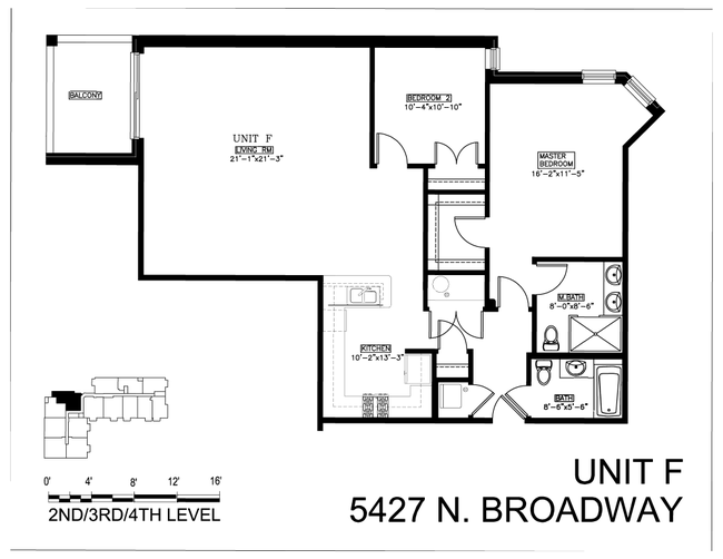 Floorplan - 5427 N Broadway