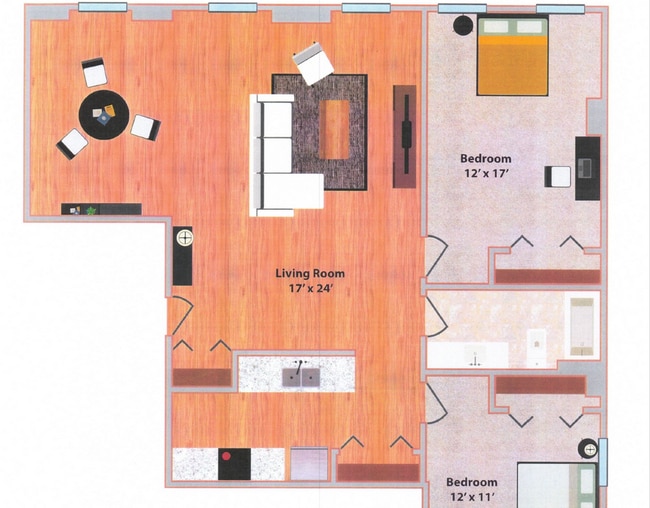 Floorplan - Historic Lahr Apartments
