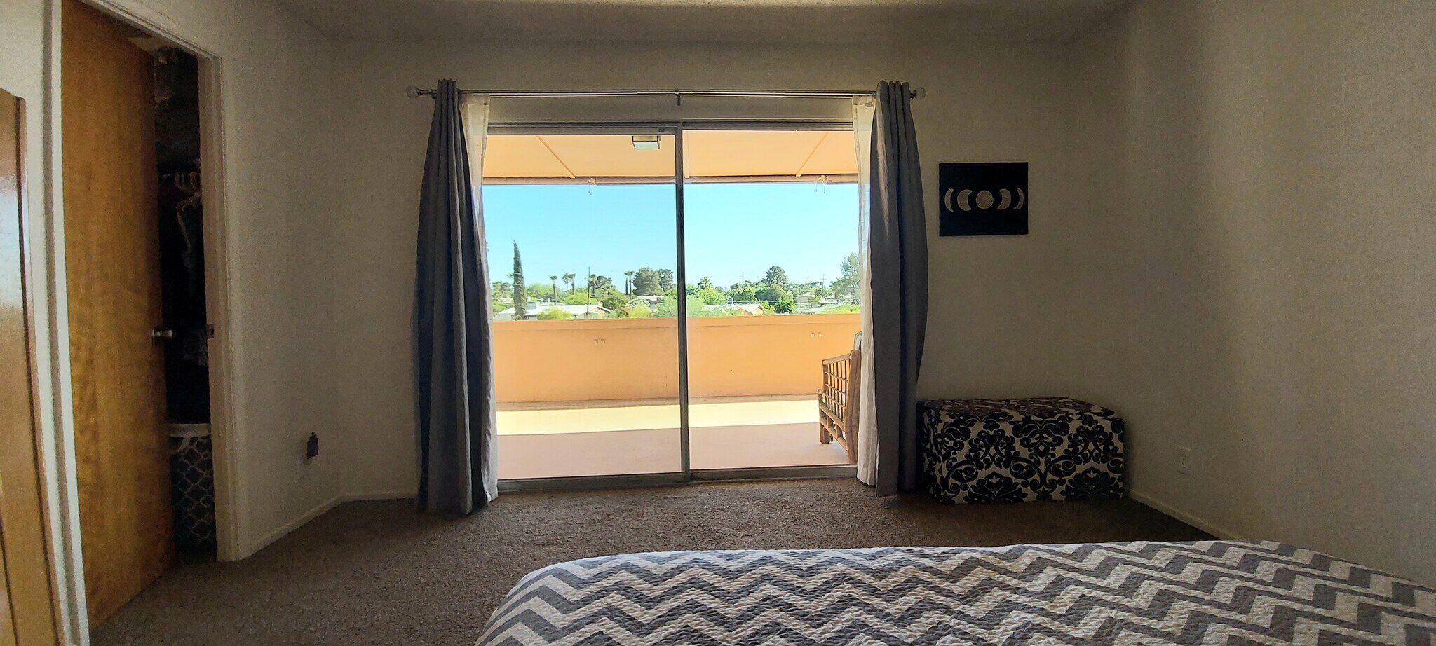 View from Bedroom #1 - 8500 E Old Spanish Trl