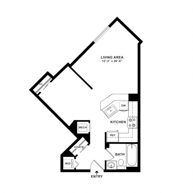 Floorplan - The Alexander Apartments