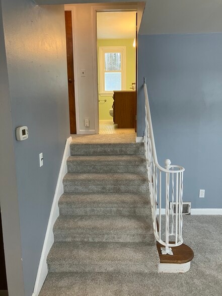 Stairs to second level - 147 Winstead Rd