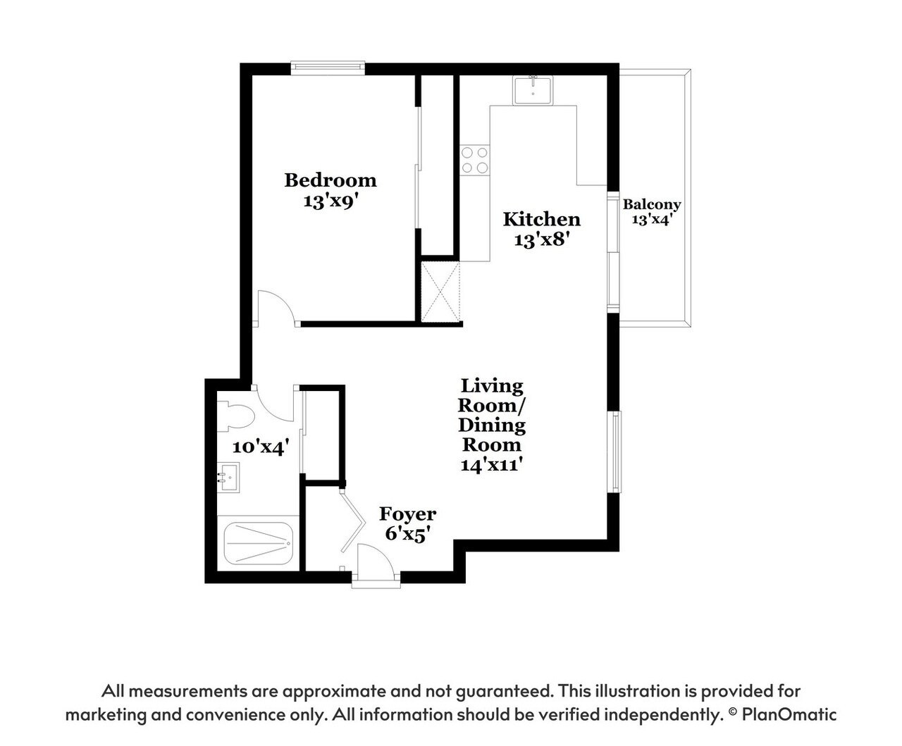 Floor Plan - 310 Lathrop Ave