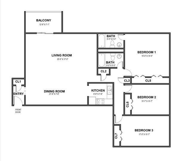 Floorplan - Walnut Crossings