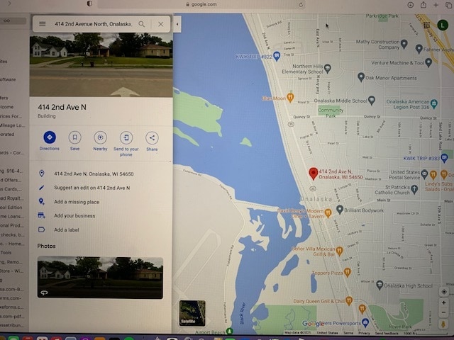 Map - 414 2nd Ave N