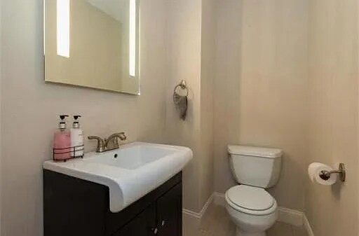 Half bath - 111 W Dedham St