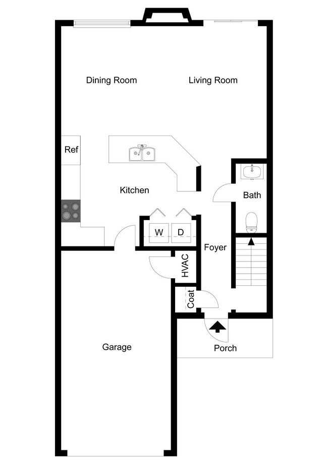 Floorplan - Crystal Lake Townhomes