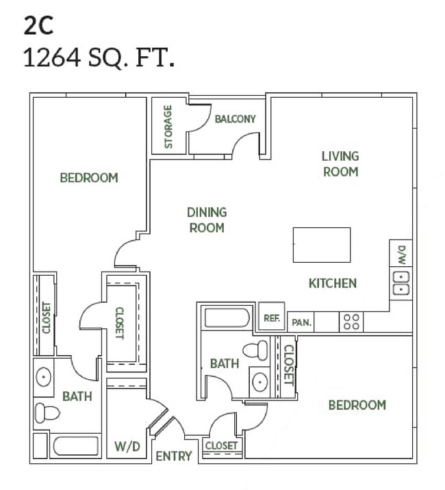 Floorplan - mResidences Mountain View