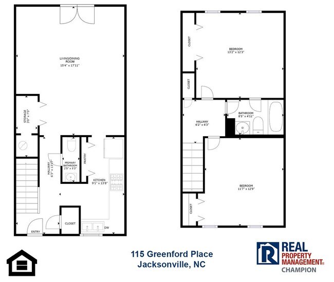 Building Photo - Beautifully 2 BD/1.5 BA End Unit Townhouse w/Garage