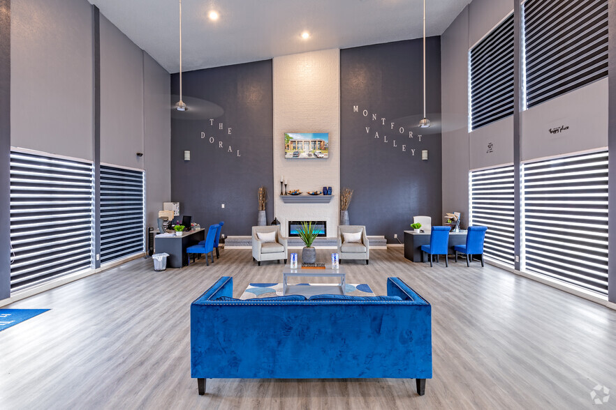 Leasing Office and Clubhouse Interior - The Doral & Montfort Valley