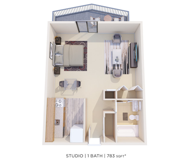 Floorplan - Lexington House Apartment Homes