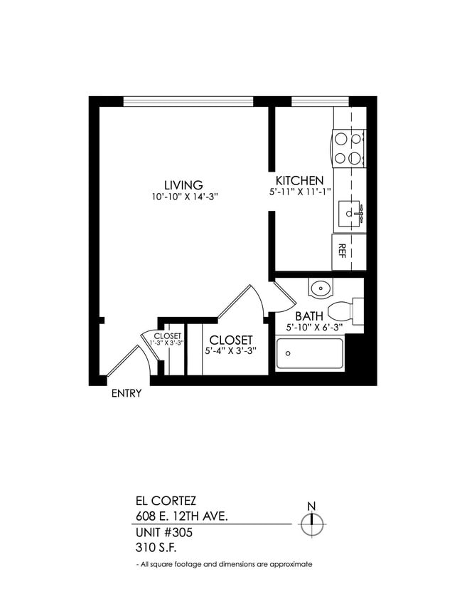 Floorplan - El Cortez