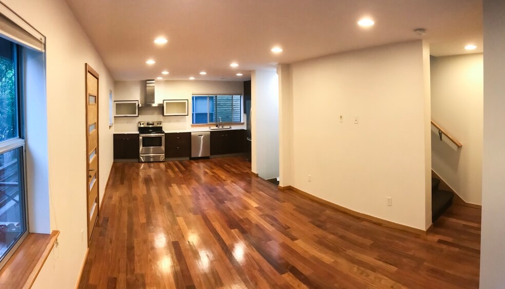 Kitchen and Living room - 564C Galer St