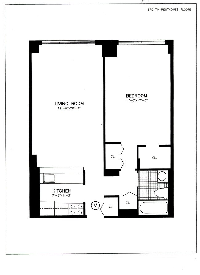 Floorplan - The Wellesley
