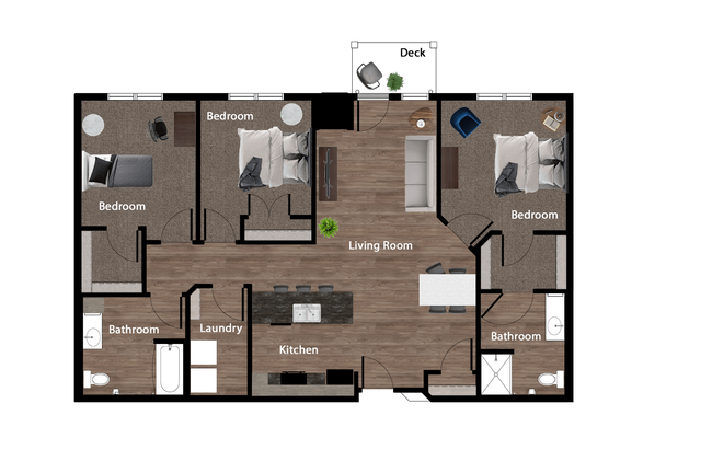 Floorplan - Vista Apartments