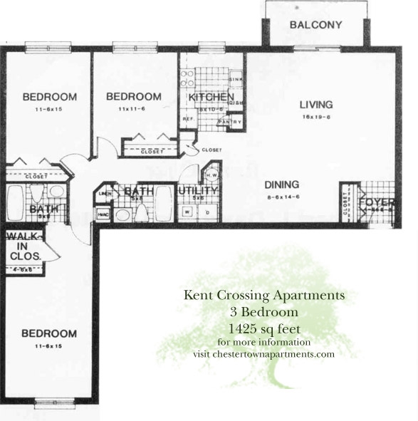 Kent Crossing Apartments - 101 Morgnec Rd Chestertown MD 21620 ...