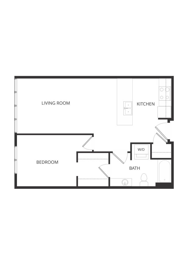 Frederick 1E 1x1 - Frederick Lofts