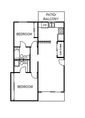 2BR/2BA - The Square