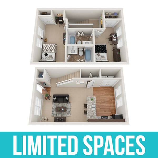The Dillon 2 Bed - Limited Spaces - The Dillon