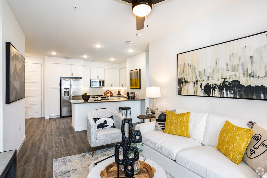 B1 - Living Room - Keene at The District