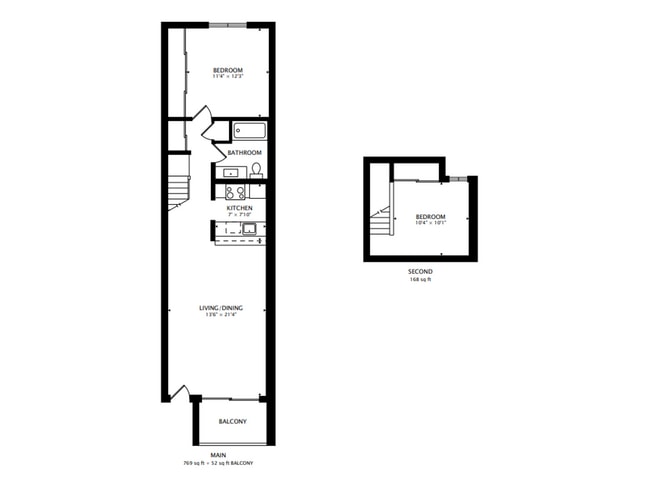 Floorplan - The Timbers Apartments