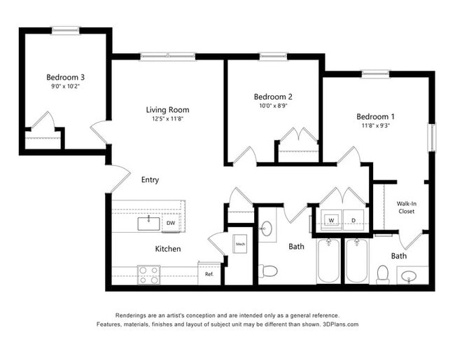Floorplan - Northside Villas