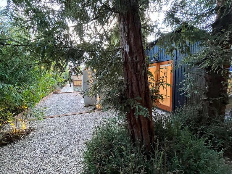 Enchanted Patio underneath redwood trees - 2401 32nd St