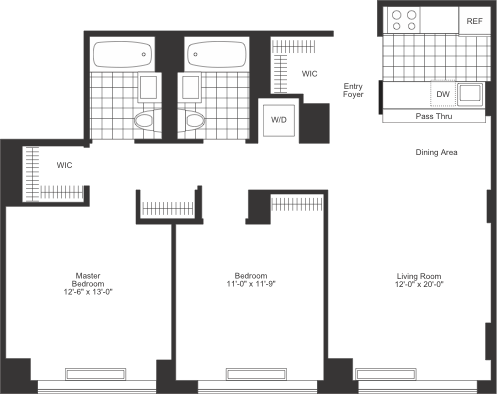 Floorplan - The Tate