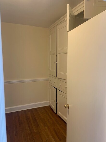 Bedroom with built in storage - 314 W Miner St