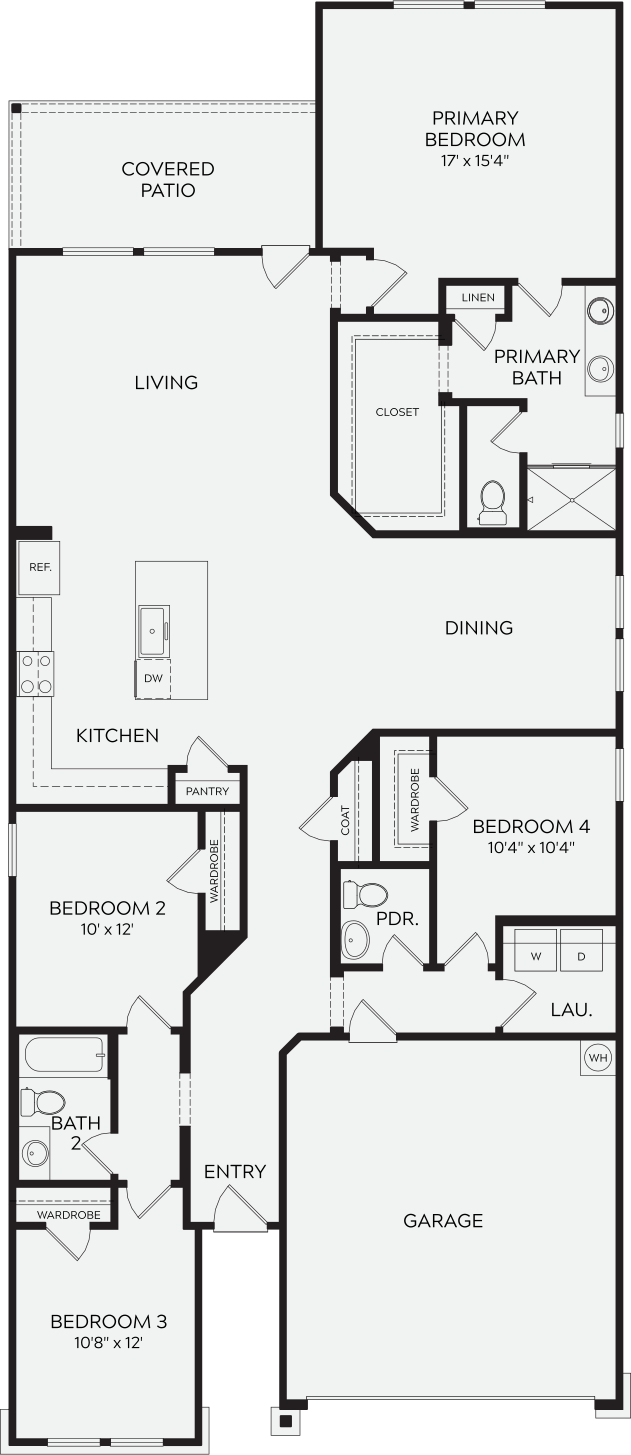 Glenwood floor plan SkyMor Carmel Creek - SkyMor Carmel Creek