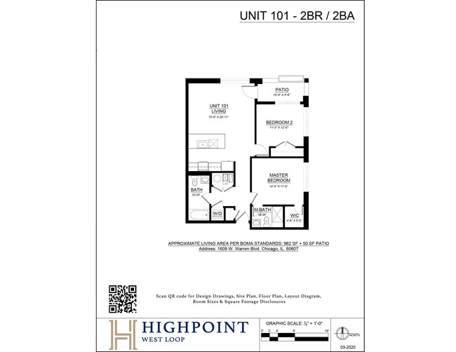 Floorplan - HIGHPOINT West Loop