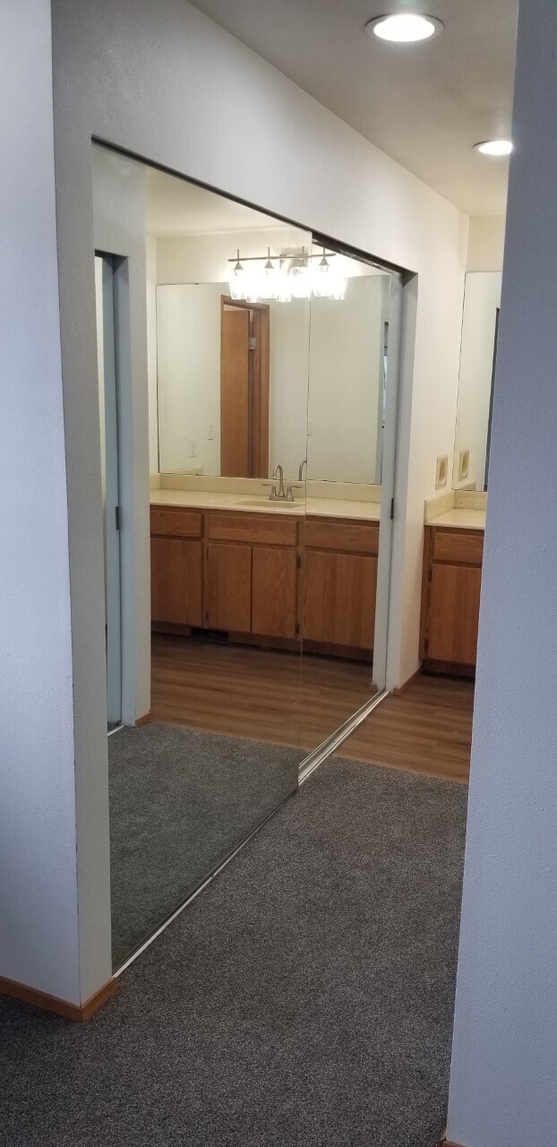 Two large closets in master - 10615 Hillsboro Dr NW