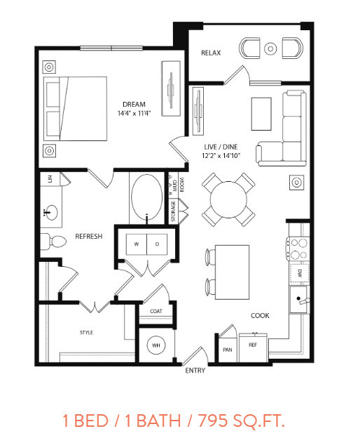 Floorplan - Tessa at Katy