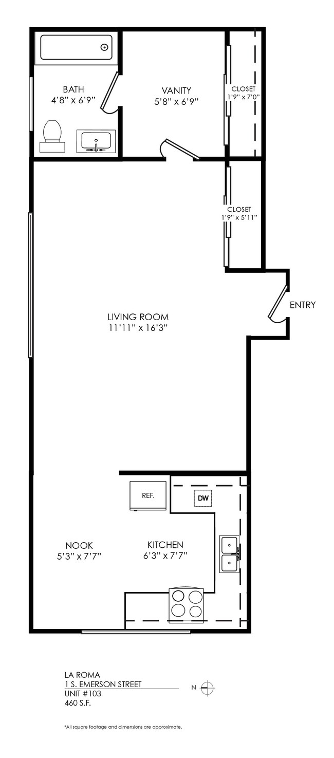 Floorplan - La Roma