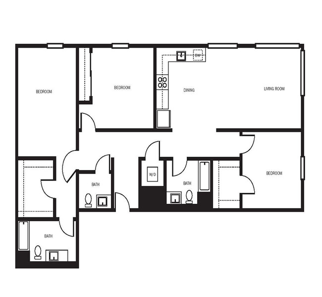 Floorplan - Orion Apartments