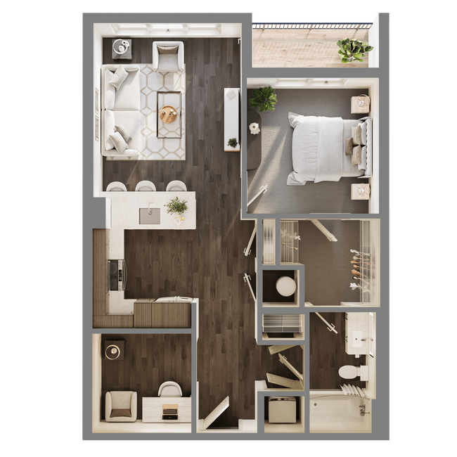 Floorplan - Artifact NoDa