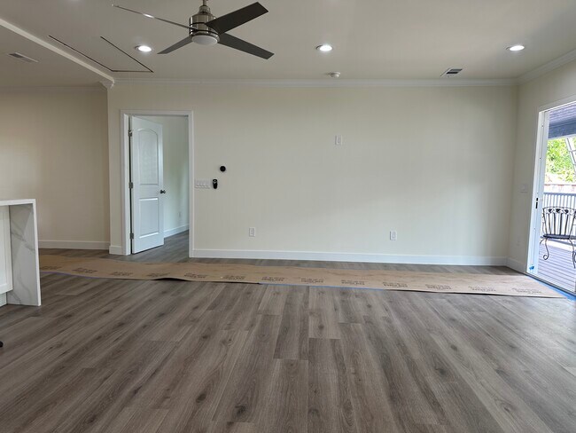living room with wall mount TV option - 1241 Elmer St
