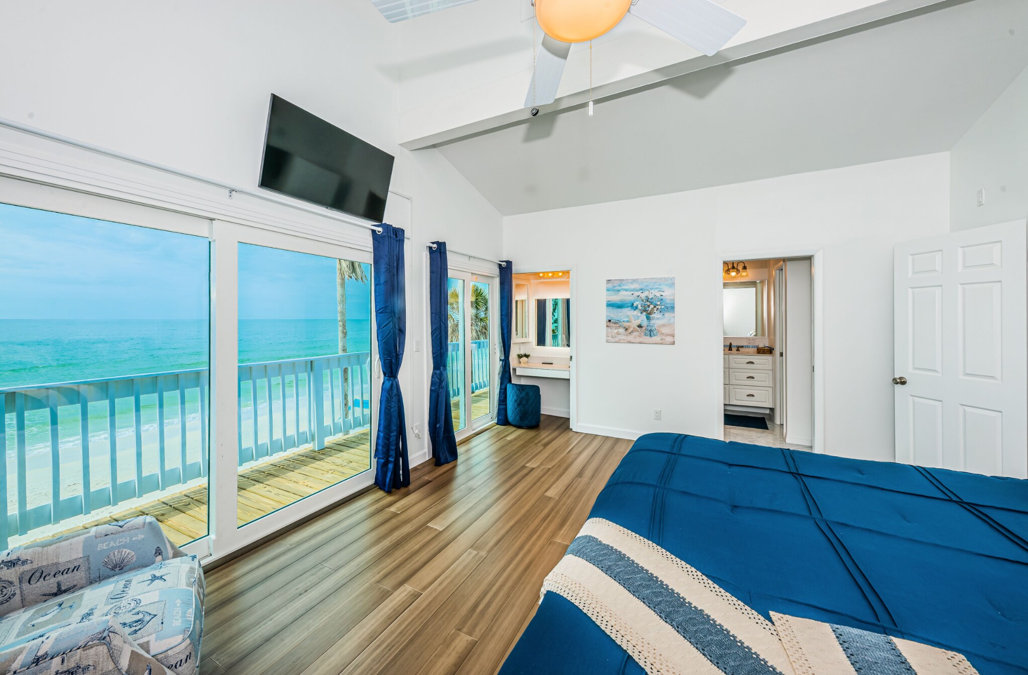 Master Bedroom View - 8432 W Gulf Blvd