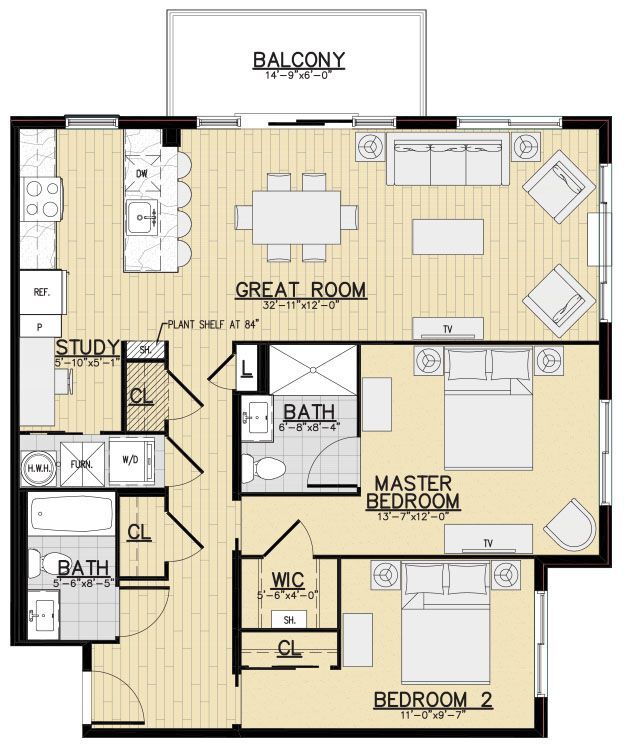 Floorplan - Harbor Square