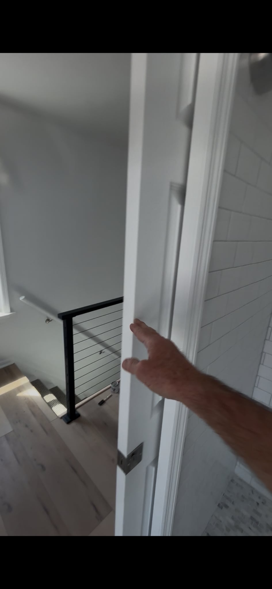 Top Bath Pocket Door - 1004 Heck St