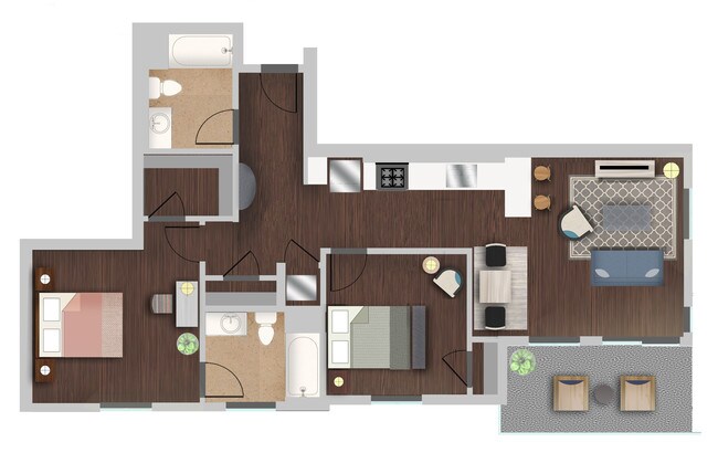 Floorplan - Berkshire K2LA