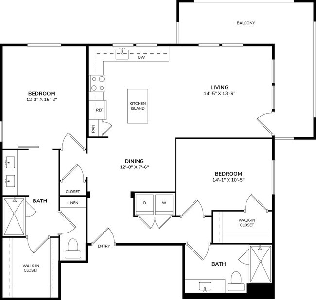 Floorplan - Blu Harbor by Windsor