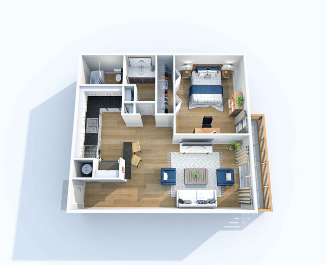 Floorplan - Music City Flats