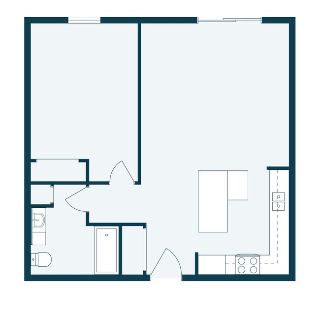 Floorplan - Ashbury Apartment Community