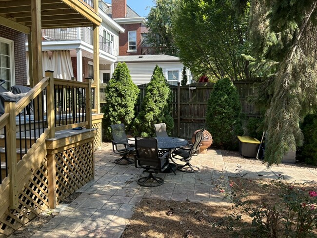 Back Patio Area - 1228 Cherokee Rd